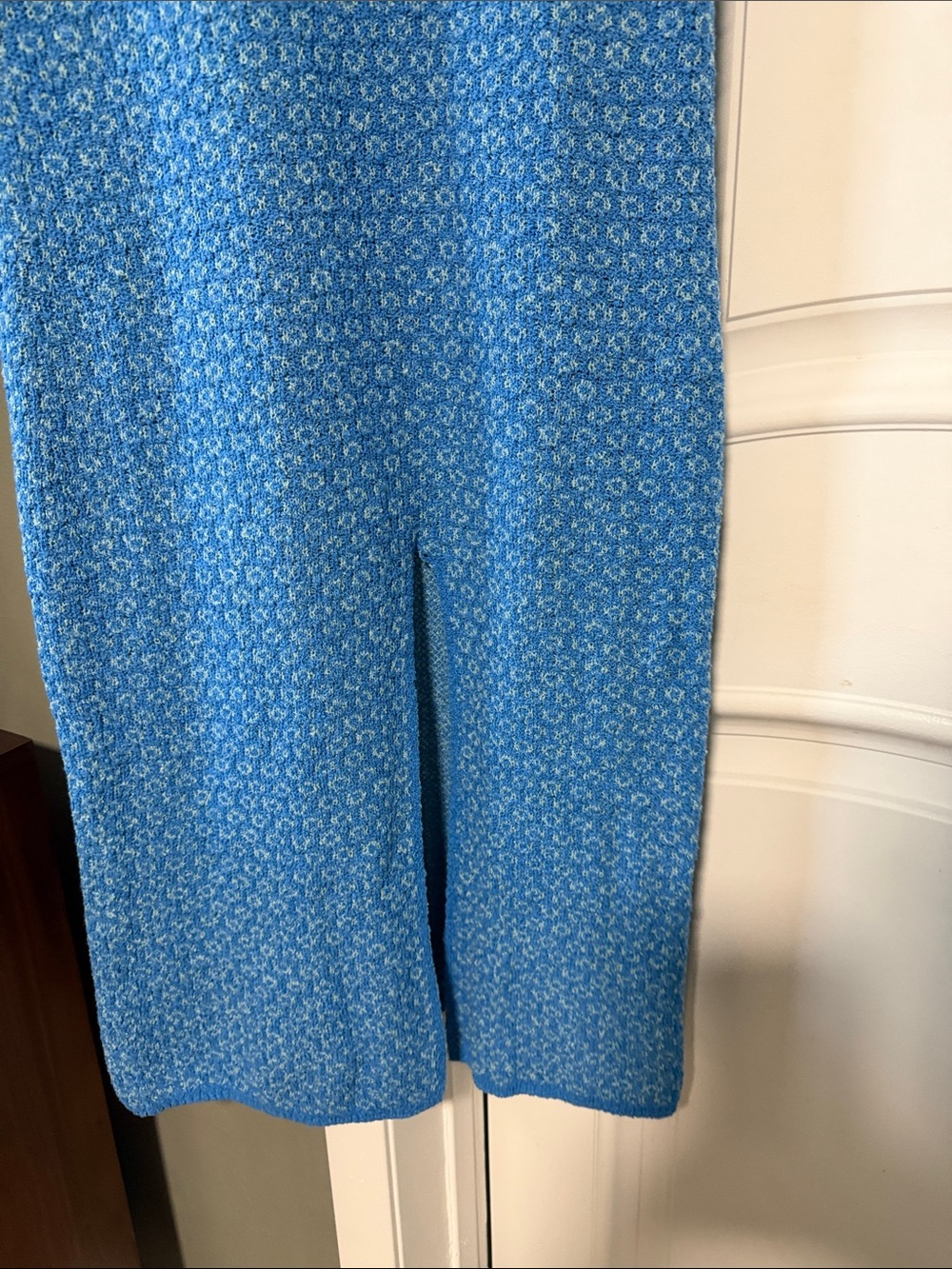 Free People Genie Sweater Midi Dress in Waterfall Bay Combo - Picture 9 of 9